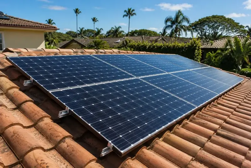 Installation de panneaux solaires à Loubillé